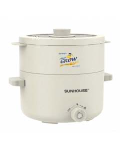 [Hàng quà tặng] Nồi lầu điện đa năng Grow