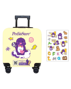 [Hàng quà tặng] Combo Vali và hình dán Pediasure